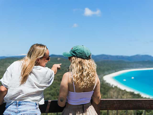 2 ladies at south whitehaven lookout