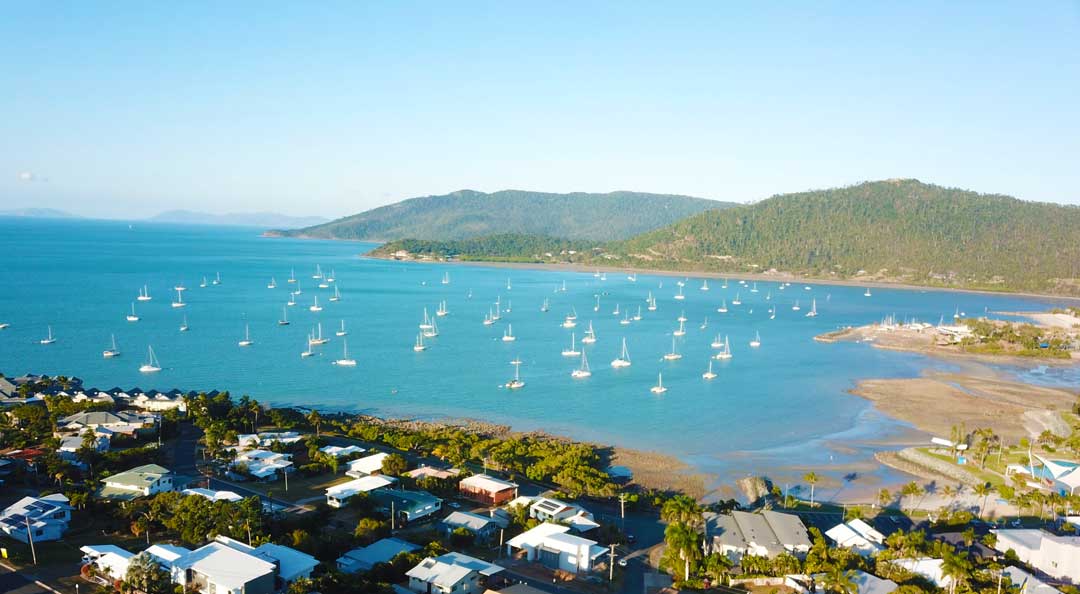 Coral sea at airlie beach