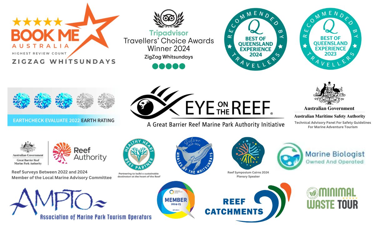 Awards and certifications logos in tourism industry