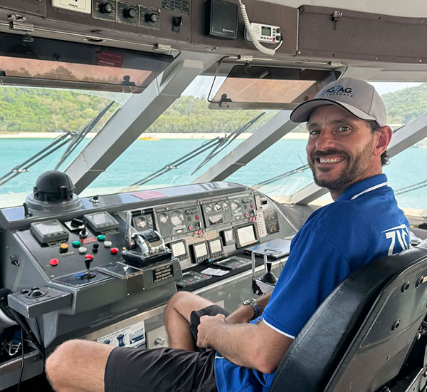 Ben harrison master / captain of super flyer