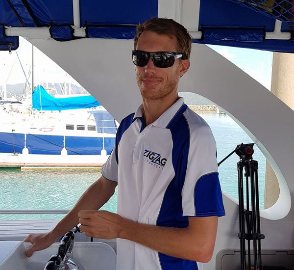 Ben marsh owner of zigzag whitsundays