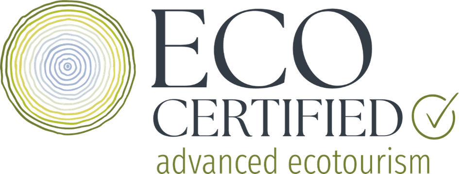 Eco certified advanced tourism logo Eco certified advanced tourism logo
